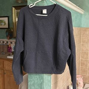 XL Navy sweatshirt with front pocket